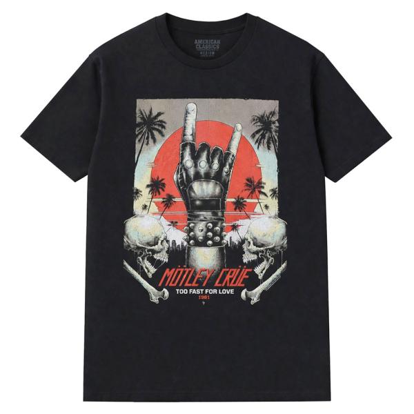 MOTLEY CRUE モトリークルー Too Fast For Love Tシャツ