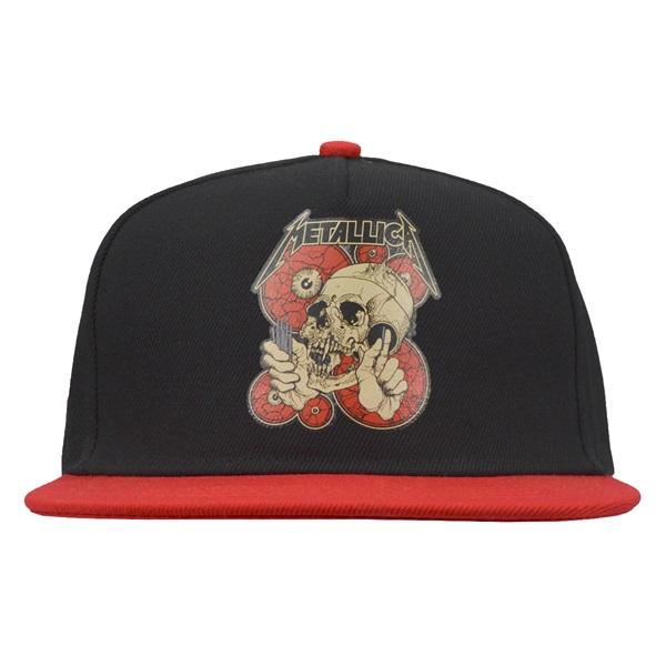 METALLICA メタリカ The Shortest Straw Red Eyes スナップバック...