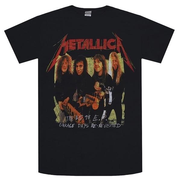 METALLICA メタリカ Garage Photo Yellow Tシャツ