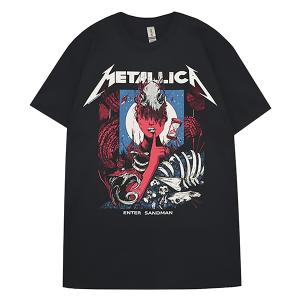 メタリカ・METALLICA・FLAMING SKULL TOUR 94・Tシャツ・メタルTシャツ