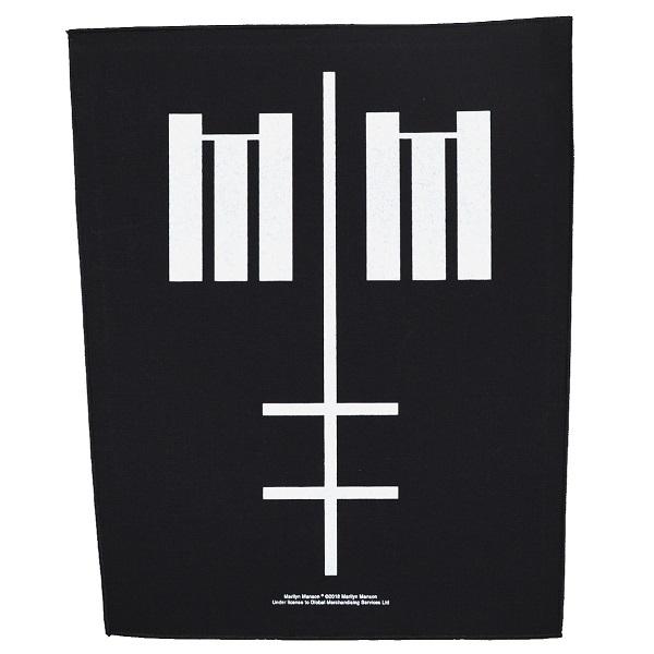 MARILYN MANSON Cross Logo バックパッチ