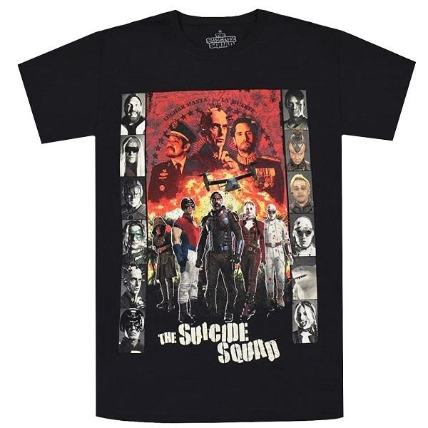 SUICIDE SQUAD スーサイドスクワッド Team Poster Tシャツ