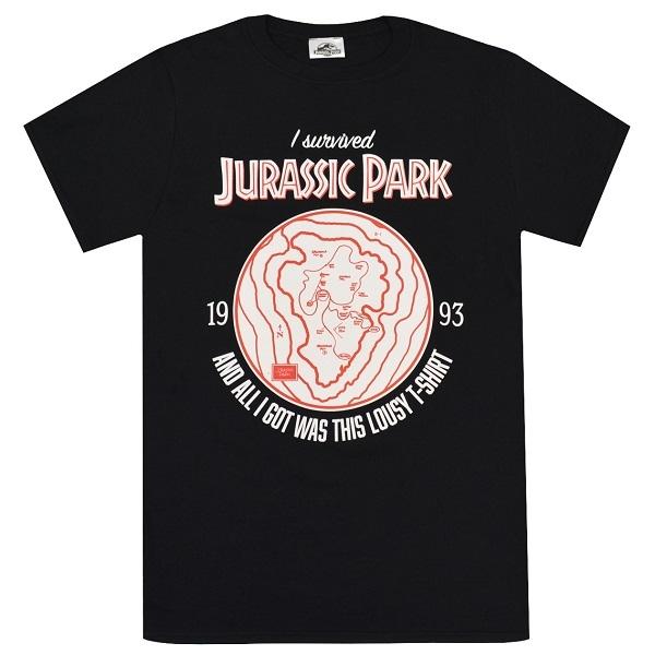 JURASSIC PARK ジュラシックパーク I Survived Jurassic Park T...