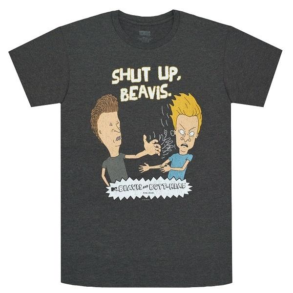 BEAVIS AND BUTT-HEAD ビーバスアンドバットヘッド Shut Up Tシャツ