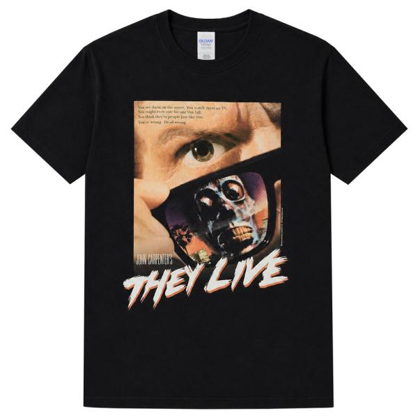 THEY LIVE ゼイリブ Poster Tシャツ