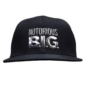 THE NOTORIOUS B.I.G ノトーリアスB.I.G. Sonic Silver Logo スナップバッグキャップ｜tradmode