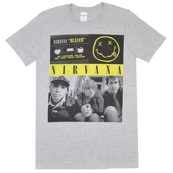 NIRVANA Bleach Cassettes Tシャツ