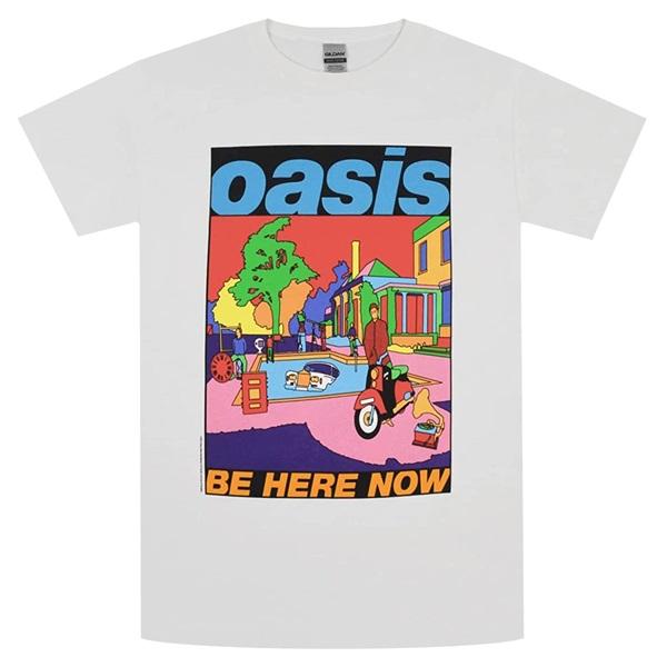 OASIS オアシス Be Here Now Illustration Tシャツ