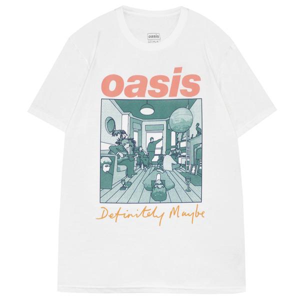 OASIS オアシス Definitely Maybe Illustration Colour Tシ...