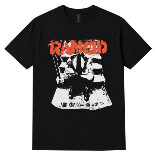 RANCID ランシド And Out Come The Wolves Tシャツ