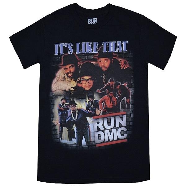 RUN DMC It&apos;s Like That Homage Tシャツ