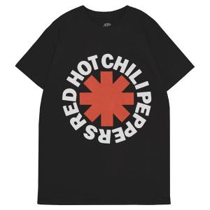 RED HOT CHILI PEPPERS レッドホットチリペッパーズ Asterisk Logo Tシャツ BLACK｜GEEKHEAD