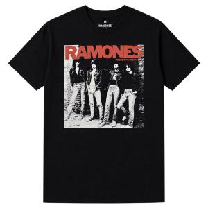 00s RAMONES 大盤　プリント　punk 半袖　tシャツ　カットソー ラモーンズ RAMONES メンズ半袖Tシャツ バンドTシャツ ロックTシャツ