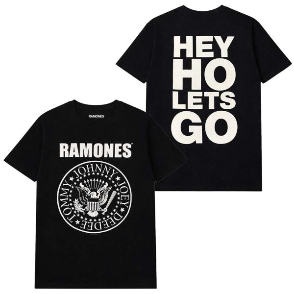 RAMONES ラモーンズ Seal Hey Ho Tシャツ