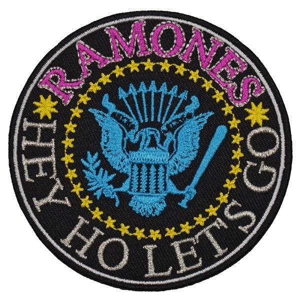 RAMONES ラモーンズ Hey Ho Let's Go V2 Patch ワッペン