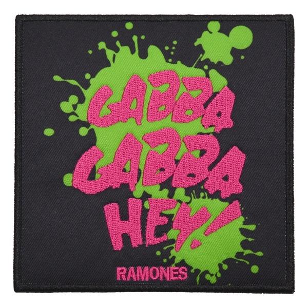 RAMONES ラモーンズ Gabba Gabba Hey Patch ワッペン