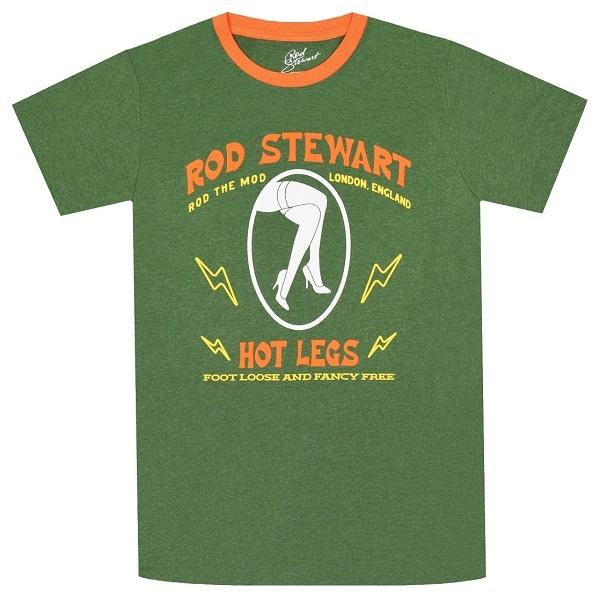 ROD STEWART ロッドスチュワート Hot Legs トリム Tシャツ