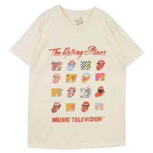 MUSIC TEE MTV エムティーヴィー ローリングストーンズ Tシャツ