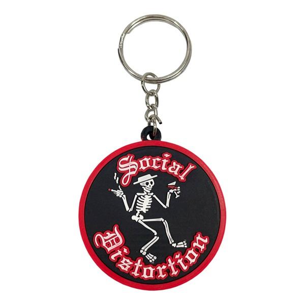 SOCIAL DISTORTION ソーシャルディストーション Skelly Rubber キーホル...