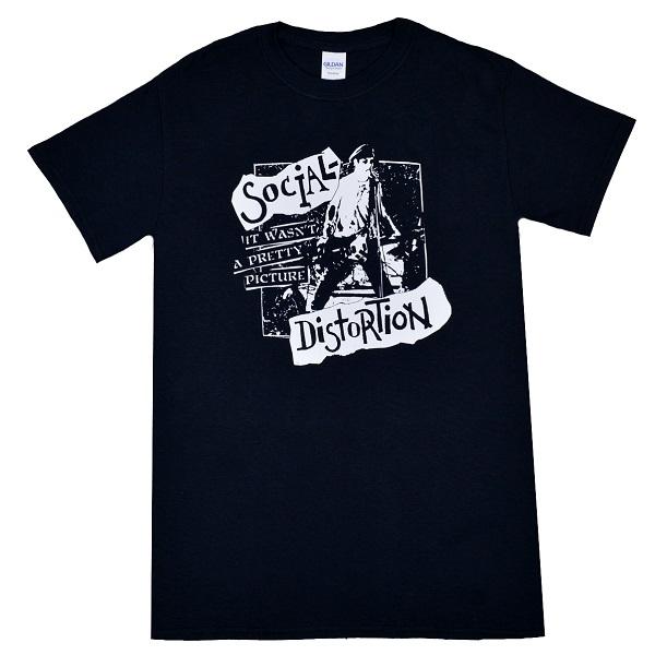 SOCIAL DISTORTION It Wasn't A Pretty Picture Tシャツ