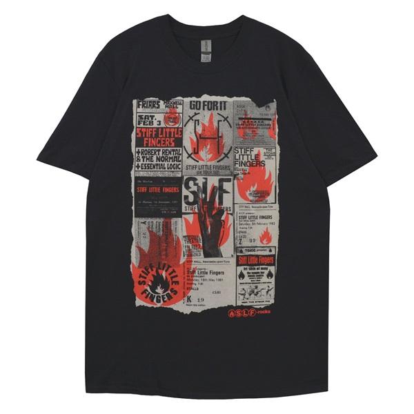 STIFF LITTLE FINGERS スティッフリトルフィンガーズ Flyer Tシャツ