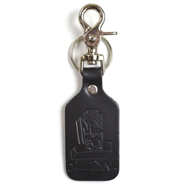 SUICIDALTENDENCIES Leather Clip-on キーホルダー