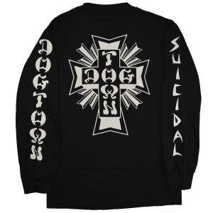 SUICIDAL TENDENCIES × DOGTOWN スイサイダルテンデンシーズ × ドッグタウン ロングスリーブ Tシャツ 2 BLACK｜tradmode