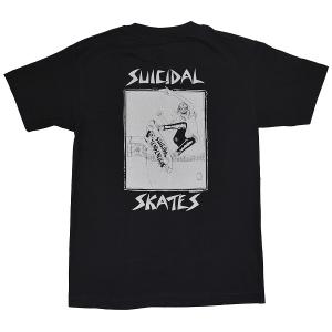 SUICIDAL TENDENCIES × DOGTOWN スイサイダルテンデンシーズ × ドッグタウン Pool Skater Tシャツ BLACK｜tradmode