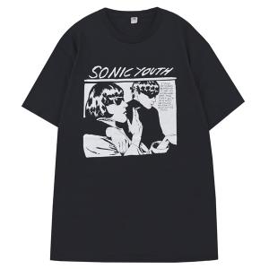 Sonic Youth / Dirty Bunny Tee 2 (Black) - ソニック・ユース Tシャツ