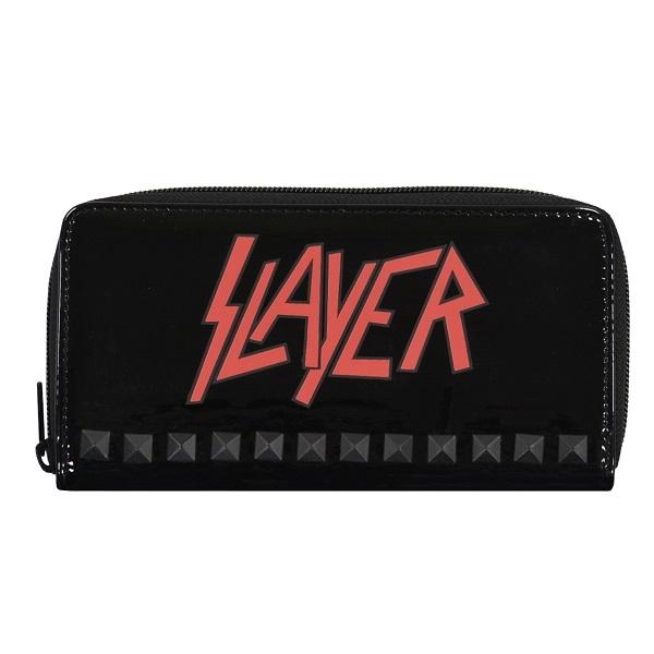 SLAYER スレイヤー Glossy Black Pu 財布