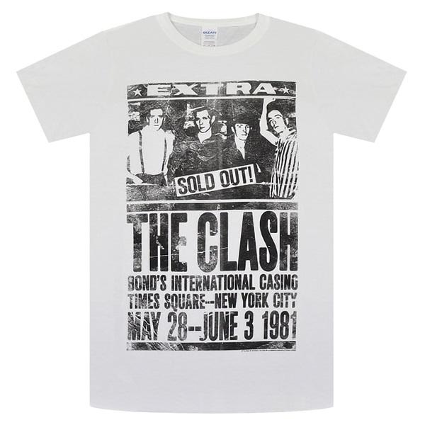 THE CLASH クラッシュ Bond&apos;s 1981 Tシャツ