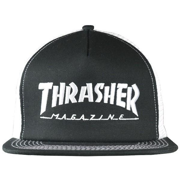 THRASHER Embroid Mag Logo メッシュキャップ USA企画