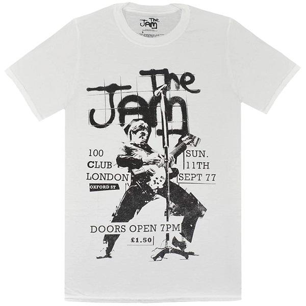 THE JAM ジャム 100 Club &apos;77 Tシャツ