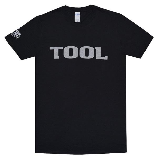 TOOL トゥール Metallic Silver Logo Tシャツ