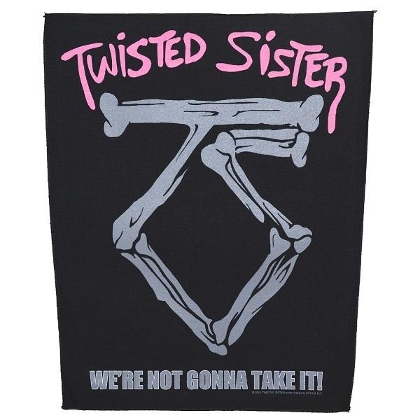 TWISTED SISTER We&apos;re Not Gonna Take It バックパッチ