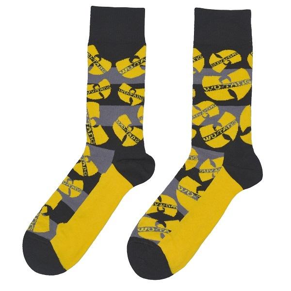 WU-TANG CLAN ウータンクラン ソックス Logos Yellow オフィシャル