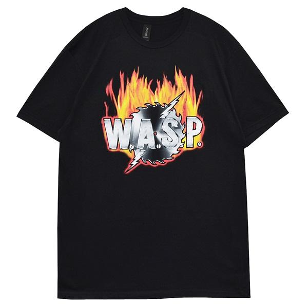 W.A.S.P. ワスプ Sawblade Logo Tシャツ