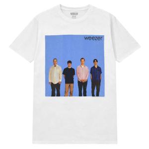 WEEZER OFFICIAL LICENSE BLUE ALBUM S/S T-SHIRTS WHITE ウィーザー