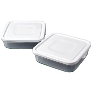 2個セット iwaki イワキ 耐熱ガラス BOX