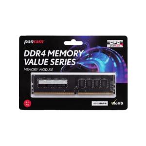 CFD販売 Panram デスクトップPC用 メモリ DDR4-2666  4GB×1枚 288pin DIMM 無期限保証 相性保証 D4U2666PS-4GC19