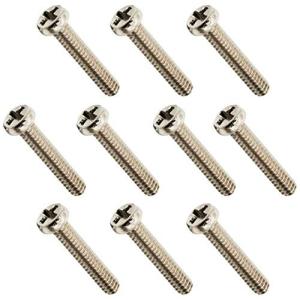 大里 ニッケルメッキ 精密小ねじ 鍋頭 1.4Φ×長さ7.5mm PC-112