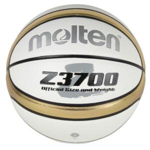 モルテン(molten) バスケットボール 5号球(小学生用) 合皮 白×金 B5Z3700-WZ｜trafstore