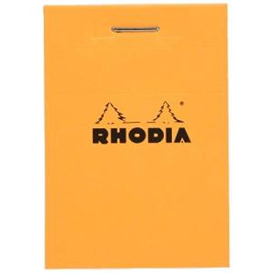 ロディア メモ帳 No.10 80枚 方眼罫 撥水カバー ミシン目入 PEFC認証取得 オレンジ RHODIA cf10200