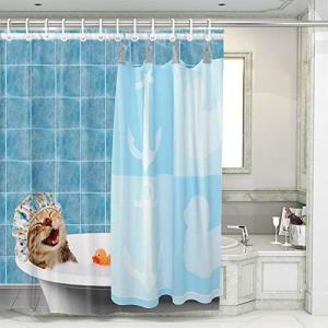 Bqee 72 X 72 シャワーカーテン 防水 ユニットバス 浴室カーテン取り付け簡単 目隠し 間仕切りお風呂カーテン 軽 の最安値 価格比較 送料無料検索 Yahoo ショッピング