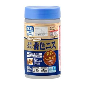 カンペハピオ 水性ウレタン着色ニス ホワイト 300ML