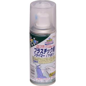 アサヒペン プラスチック用プライマー 100ML クリヤ