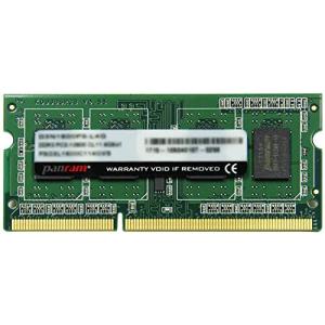 CFD販売 Panram ノートPC用 メモリ DDR3-1600  4GB×1枚 1.5V対応 204pin SO-DIMM 無期限保証 相性保証D3N1600PS-4G