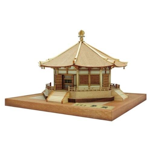 ウッディジョー 1/150 法隆寺 夢殿 木製模型 組立キット