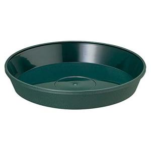 大和プラスチック 鉢 プランター フレグラープレート 18型用 150×H24 ダークグリーン