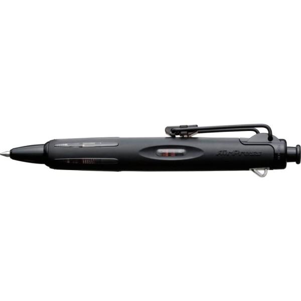 トンボ鉛筆 加圧式油性ボールペン エアプレス 0.7 フルブラック BC-AP12